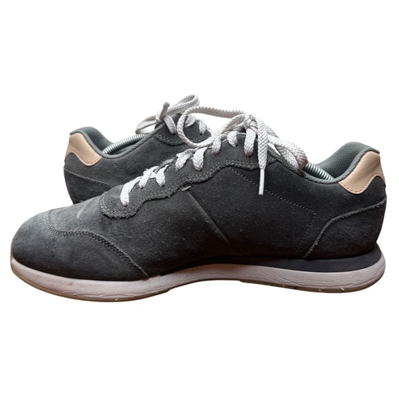 FootJoy Stratos Golf Shoes Mens 10.5 W Charcoal Suede Spikeless Sneakers 54289 main image 4